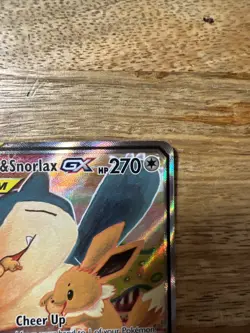 Pokemon TCG Eevee & Snorlax GX SM169 MP/HP Tag Team Promo - Image 3