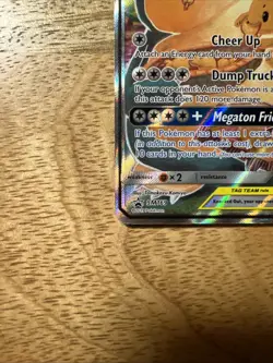 Pokemon TCG Eevee & Snorlax GX SM169 MP/HP Tag Team Promo - Image 4