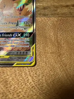 Pokemon TCG Eevee & Snorlax GX SM169 MP/HP Tag Team Promo - Image 5