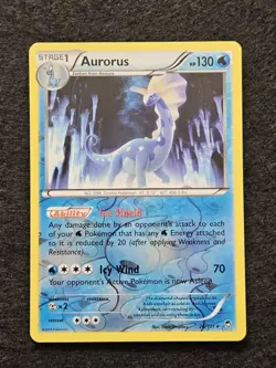 Aurorus 26/111 Reverse Holo Rare Pokemon Furious Fists - Image 1