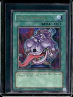 2007 Yu-Gi-Oh! Dark Revelation Volume 4 Pot of Avarice #DR04-EN097 - Image 1