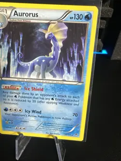 Pokemon TCG Aurorus 26/111 XY-Furious Fists Regular Rare Card - Image 3