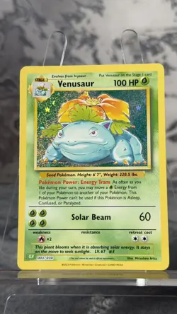 Pokemon - Venusaur - 003/034 - Trading Card Game Classic Collection - Holo NM - Image 1
