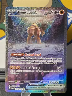 Pokemon TCG Ting-Lu ex 263/193 Sv02: Paldea Evolved Special Illustration Rare - Image 1