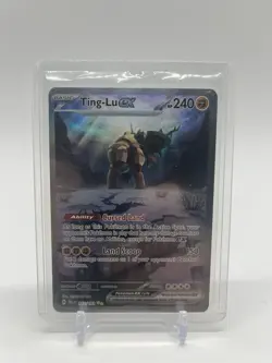 Pokemon TCG Paldea Evolved Ting-Lu ex Special Illustration Rare Holo 263/193 - Image 1
