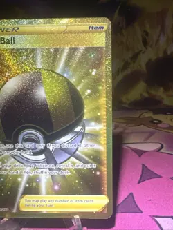Ultra Ball 186/172 Gold Trainer Brilliant Stars Pokemon TCG NM Holo - Image 2