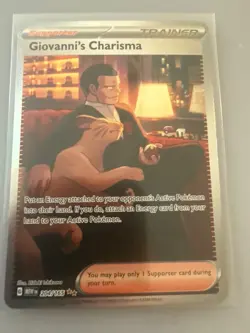 Giovanni's Charisma 204/165 Sv: Scarlet & Violet 151 Holo - Image 1