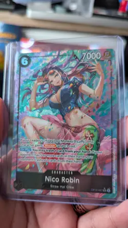 Nico Robin (Alternate Art) OP12-087 Legacy of the Master Foil - Image 1