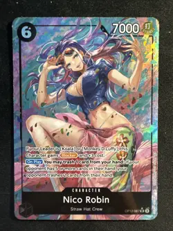 Nico Robin (Alternate Art) OP12-087 Legacy of the Master Foil - Image 1