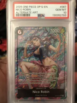 Nico Robin (Alternate Art) OP12-087 Legacy of the Master Foil - Image 1