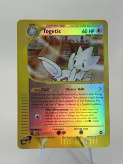 2003 Pokemon Togetic Aquapolis Reverse Holo Rev Foil 39/147 Near Mint SHARP Card - Image 1