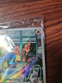 Charmander 044 Black Star Promo Card Sealed, Near Mint Condition - Image 5