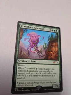 Craterhoof Behemoth (375) Secret Lair Drop Regular - Image 1