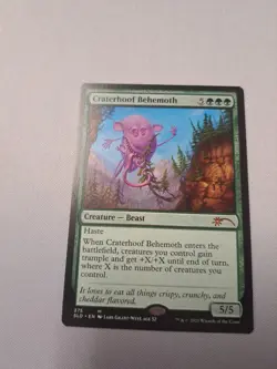 Craterhoof Behemoth (375) Secret Lair Drop Regular - Image 2