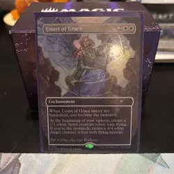 MTG x1 Court of Grace Secret Lair Drop Foil NM - Image 1