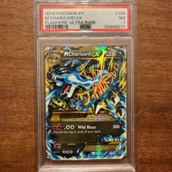 Pokemon M Charizard EX 108/106 XY Flashfire 2014 Secret Ultra Rare PSA 7 - Image 1