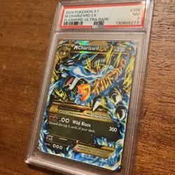 Pokemon M Charizard EX 108/106 XY Flashfire 2014 Secret Ultra Rare PSA 7 - Image 3