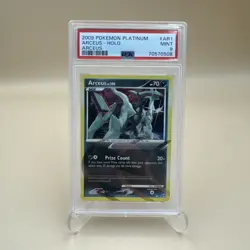 2009 Pokemon Platinum Arceus Dark AR1 Holo PSA 9 Mint - Image 1
