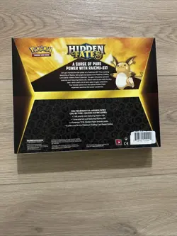 ⚡Pokemon TCG Hidden Fates RAICHU-GX COLLECTION SET Factory Sealed⚡ - Image 2