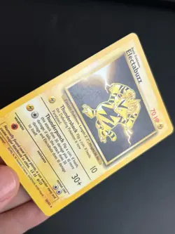Pokemon TCG Electabuzz 20/102 Base Set 70 HP Rare - Image 3