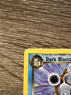 Dark Blastoise 20/82 1st Edition Non-Holo Pokemon Team Rocket - Image 2