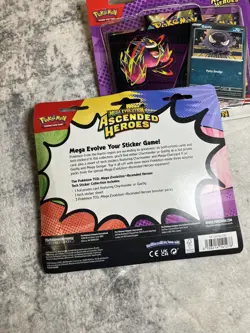 Pokemon TCG - Ascended Heroes Gastly Tech Sticker Collection X3 - Image 3