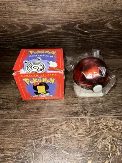 Pokemon Sealed POLIWHIRL 23K Gold-Plated Trading Card 1998 Poke Ball Burger King - Image 1