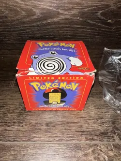 Pokemon Sealed POLIWHIRL 23K Gold-Plated Trading Card 1998 Poke Ball Burger King - Image 5