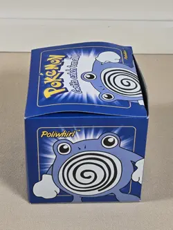 Burger King 1999 Pokemon poliwhirl 23k Gold Plated Trading Card Pokeball Sealed - Image 3