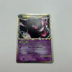 Pokemon TCG: Gengar (Prime) 94/102 Triumphant Holo (Damaged) - Image 1