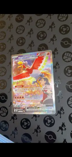 Pokemon Tcg Ethan’s Ho-oh EX Special Illustration Rare 230/182 Destined Rivals - Image 1
