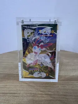 Pokemon Evolving Skies Booster Box Sword & Shield FACTORY SEALED in acrylic case - Image 4
