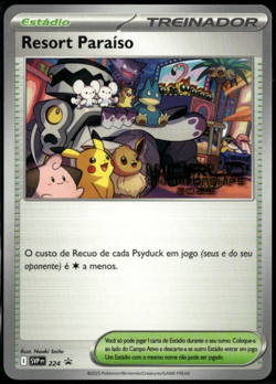 Paradise Resort 2025 World Championships PORTUGUESE Promo SVP 224 LP+ Pokemon - Image 1