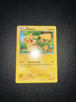 Pokemon TCG Pikachu 27/111 XY Furious Fists Regular NM/LP - Image 1