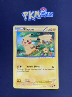 Pokemon TCG Pikachu Furious Fists 27/111 Regular LP. - Image 1