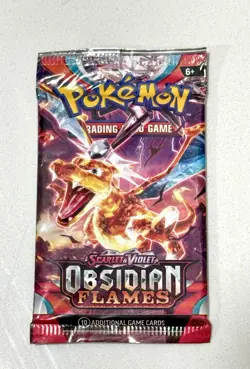 Pokemon TCG Scarlet & Violet - Obsidian Flames Booster Pack (Factory Sealed) - Image 1