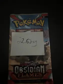 VERY HEAVY! 22.62Gram Obsidian Flames Pokemon TCG Factory Sealed Booster Pack!!! - Image 4