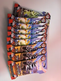 9 Obsidian Flames Sleeved Booster Pack Pokemon Obsidian Flames - Image 1