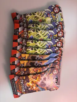 9 Obsidian Flames Sleeved Booster Pack Pokemon Obsidian Flames - Image 2