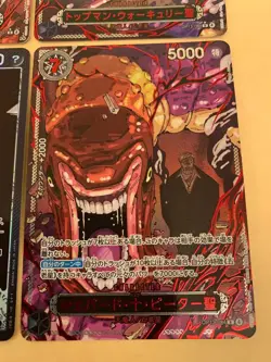 6 Card / One Piece Five Elders SPECIAL RED VER OP13 Parallel Complete & IMU JP - Image 4