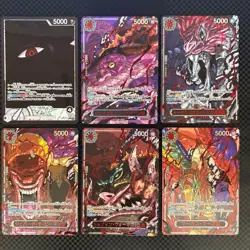 ONE PIECE Card Game Five Elders 6set Carrying on His Will OP13 japanese red ver - Image 1