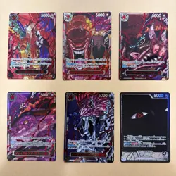 One Piece 6 Card set Five Elders SPECIAL RED VER OP13 Parallel Complete & IMU JP - Image 1