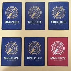 One Piece 6 Card set Five Elders SPECIAL RED VER OP13 Parallel Complete & IMU JP - Image 2