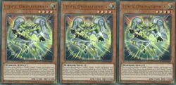 3x Utopic Onomatopoeia | DUPO-EN009 | UR | 1st Ed | NM | YuGiOh - Image 1