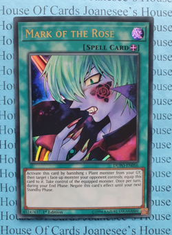 Mark of the Rose DUPO-EN056 Ultra Rare Yu-Gi-Oh Card 1st Edition New - Image 1