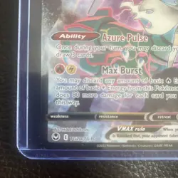 2022 Pokemon SWSH Silver Tempest Rayquaza VMAX Trainer Gallery Holo #TG20/TG30 - Image 4