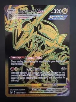 Pokemon TCG Rayquaza VMAX TG29/TG30 SWSH Silver Tempest Trainer Gallery - Image 1