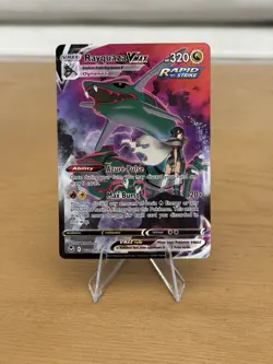 Pokemon Rayquaza VMAX TG20/TG30 Swsh12 - Silver Tempest Trainer Gallery Holo NM - Image 1