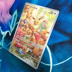 Eevee - 078/066 - Full Art AR SV5a Crimson Haze Japanese - Pokemon Card - LP - Image 4