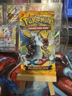 Pokemon XY Flashfire Pack Mega Charizard X Art - Image 1